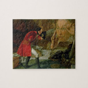 Gulliver Exhibited to the Brobdingnag Farmer Jigsaw Puzzle