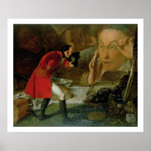 Gulliver Exhibited to the Brobdingnag Farmer Poster
