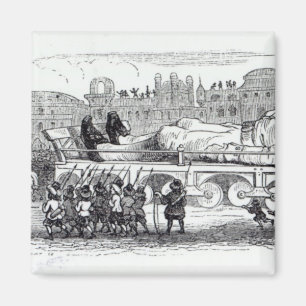Gulliver transported to the Lilliputian Magnet