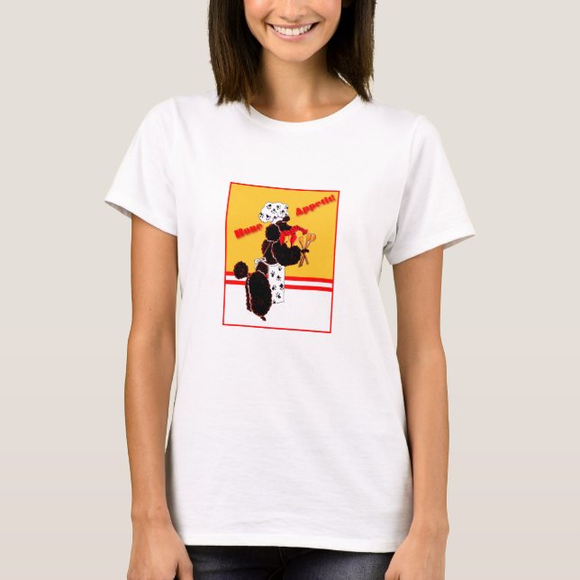 Gulliver's Angels Bone Appetit T Shirt (Front)