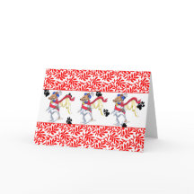 Gulliver's Angels Jack Russell NOEL Christmas Card