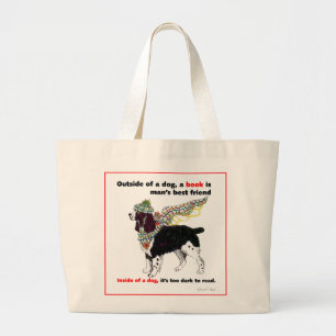 Gulliver's Springer Spaniel Book Angels Large Tote Bag