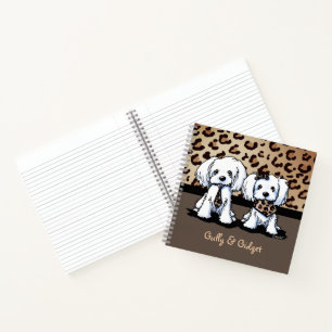 Gully and Gidget Portrait  Notebook