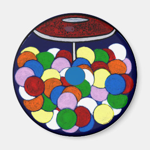Gum Ball Machine Magnet