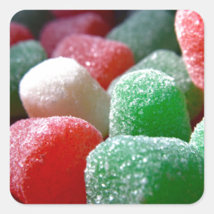 Gum Drops Square Sticker