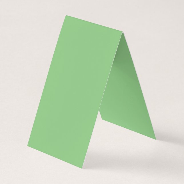 Gum Leaf,Pale Leaf,Pixie Green, Business Card (Back)