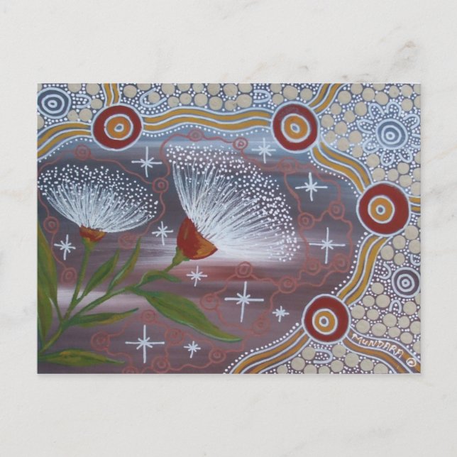 Gum Nut Flowers Postcard (Front)