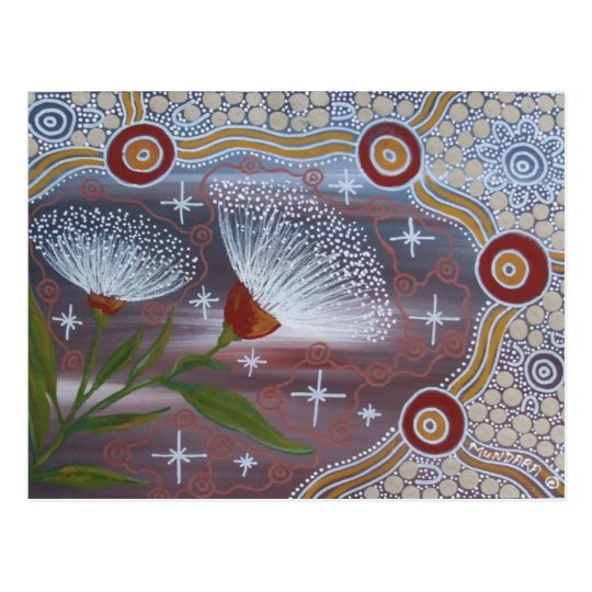 Gum Nut Flowers Postcard
