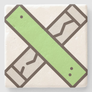 gum stone coaster
