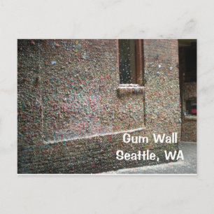 Gum Wall Post Card