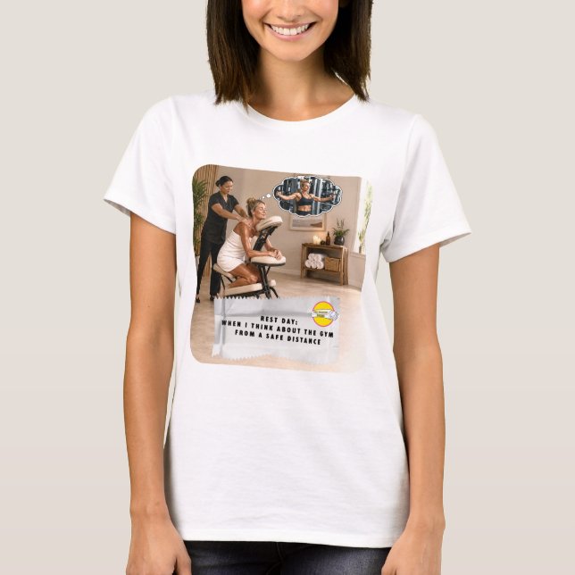 Gum Wrapper Jokes Rest Day T-Shirt (Front)