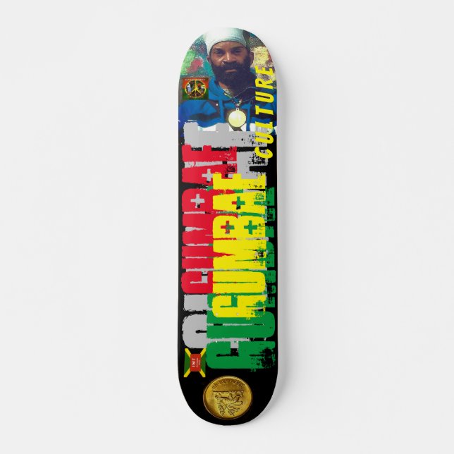 GUMBAE CULTURE 7 3/4" Skateboard Deck (Front)