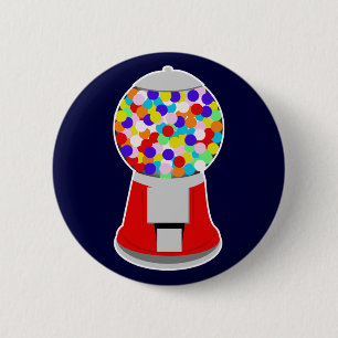 Gumball Machine 6 Cm Round Badge