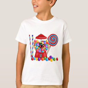 Gumball Machine Candy Lollipop T-Shirt