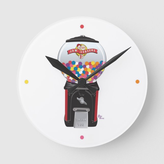 Gumball Machine Clock (Front)