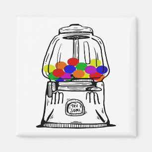 Gumball Machine Magnet