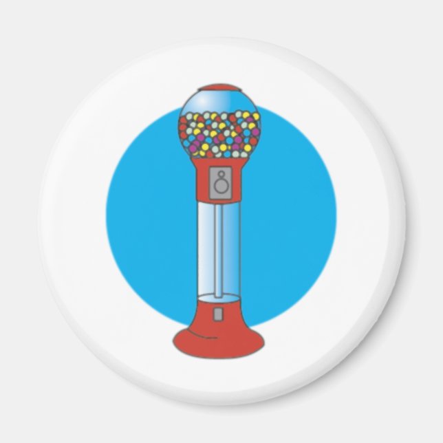 Gumball Machine Magnet (Front)