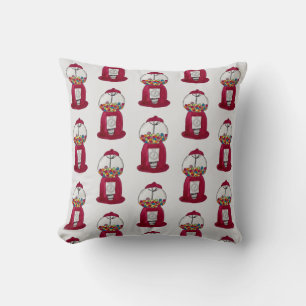 Gumball Machine Retro Candy Cushion