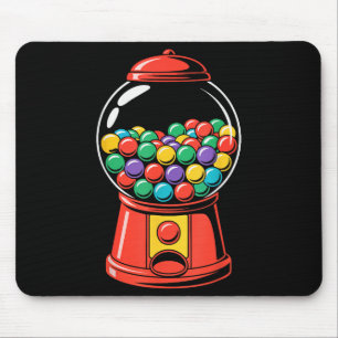 Gumball Machine Shirt Adult Men Women Kids Gum Bal Mouse Mat