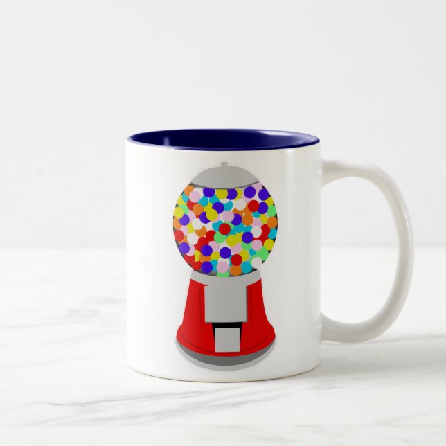 Gumball Machine Two-Tone Coffee Mug (Right)