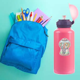 Gumball machine, Watercolor, Funny, Colourful