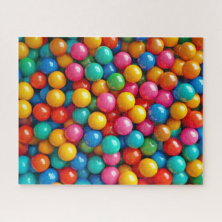 Gumballs Colourful Gum and Candy Jigsaw Puzzle