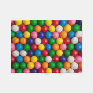 Gumballs Fleece Blanket