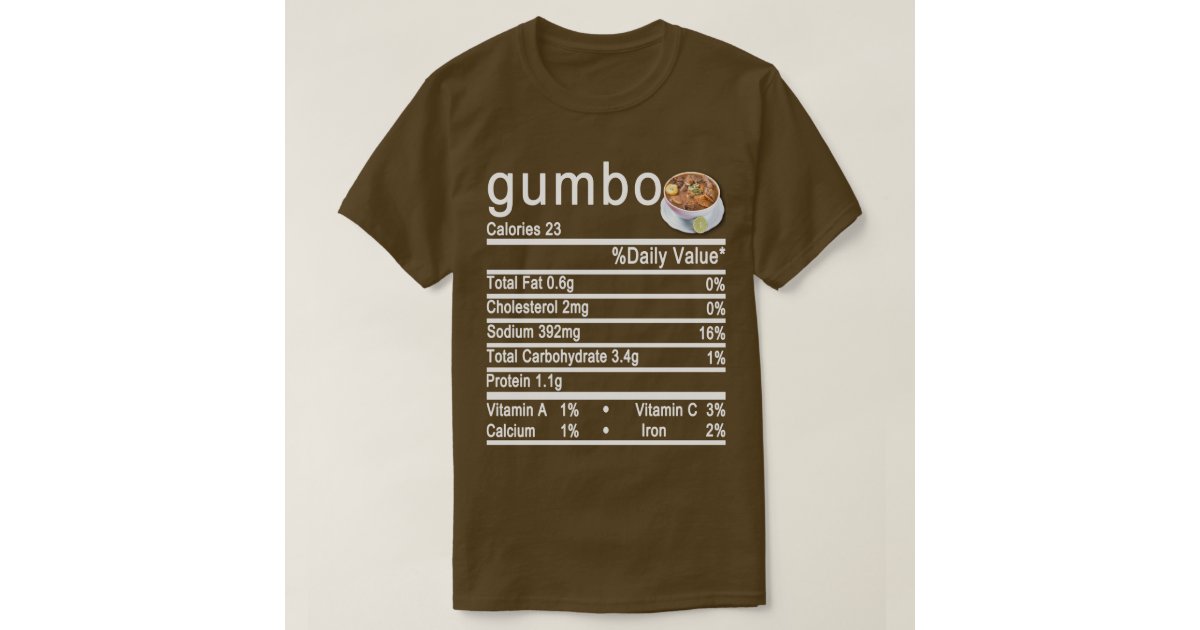 gumbo-nutrition-facts-label-t-shirt-zazzle