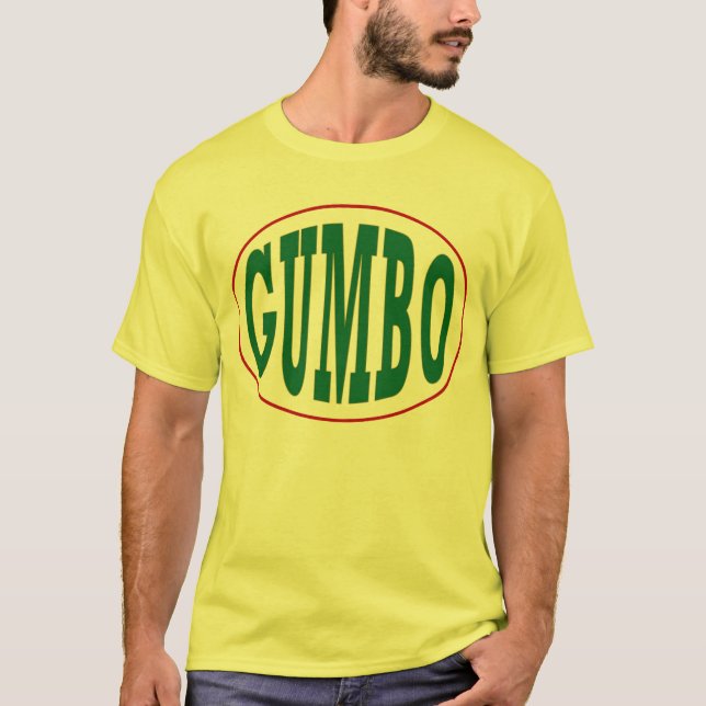Gumbo OvalGumbo Oval T-Shirt (Front)