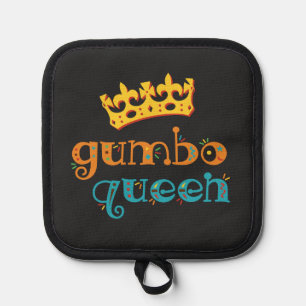 Gumbo Queen Louisiana or Creole Cook Pot Holder
