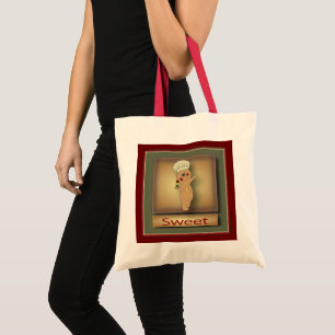 Gumdrop Gingerbread Man Tote Bag