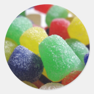 Gumdrops Galore Classic Round Sticker