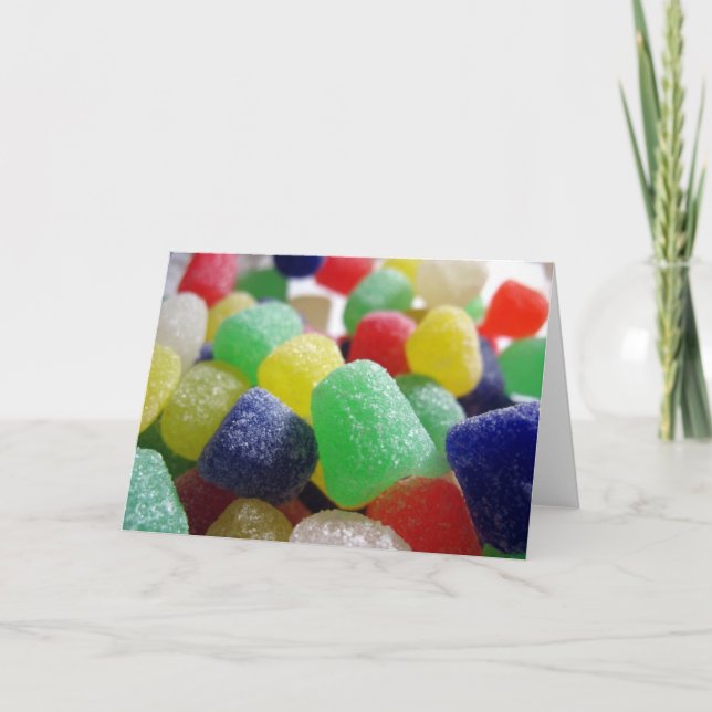 Gumdrops Galore Holiday Card (Front)
