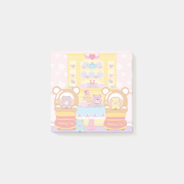 Gummi Sweet Honey Tea Post-it Notes (Front)