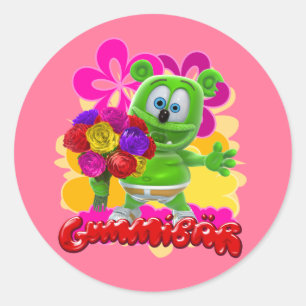 Gummibär Floral Sticker