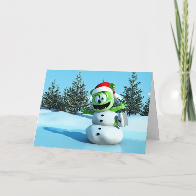 Gummibär Jolly Holiday Card (Front)
