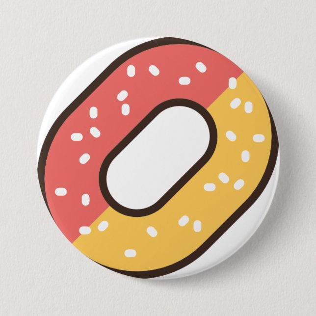 gummy 7.5 cm round badge (Front)