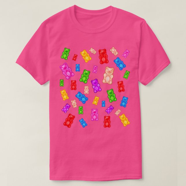 Gummy Bear Candy Mix  T-Shirt (Design Front)