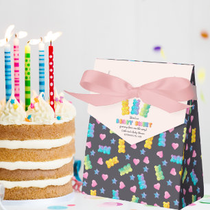 Gummy Bear Colourful Jelly Candy Baby Shower Favour Box
