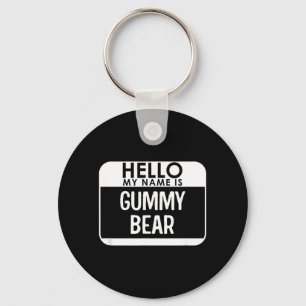 Gummy Bear Costume Shirt Funny Easy Halloween Key Ring