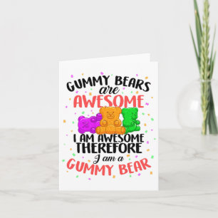 Gummy Bear Dancing Animal Candy For Adult Youth Ki Card