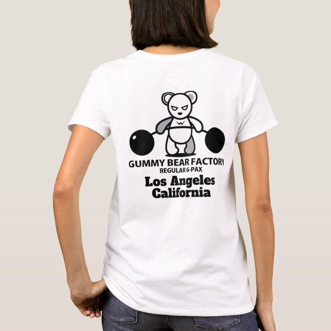 Gummy Bear Factory T-Shirt (Back)