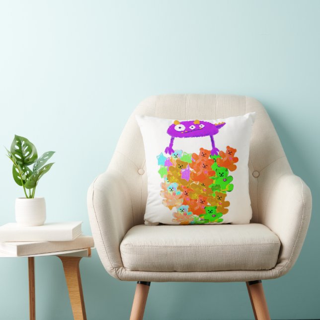 Gummy Bear Harvest Monster Cushion (Chair)