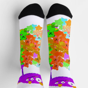 Gummy Bear Harvest Monster Socks