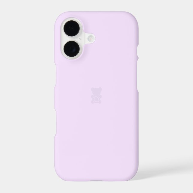 GUMMY BEAR iPhone Case Pastel Purple (Back)