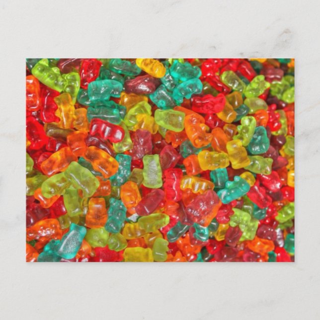 Gummy Bear Postcard (Front)