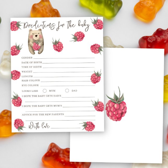 Gummy Bear - predictions and advice baby (Creator Uploaded)