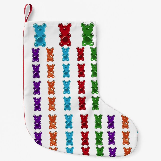 Gummy Bear Small Christmas Stocking (Front)