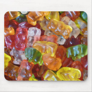 Gummy Bears Background Mouse Mat