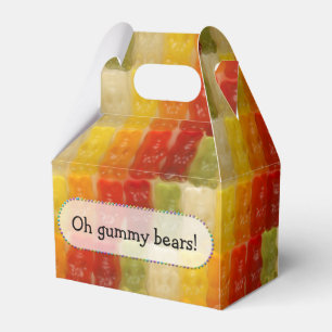 gummy bears - favour box